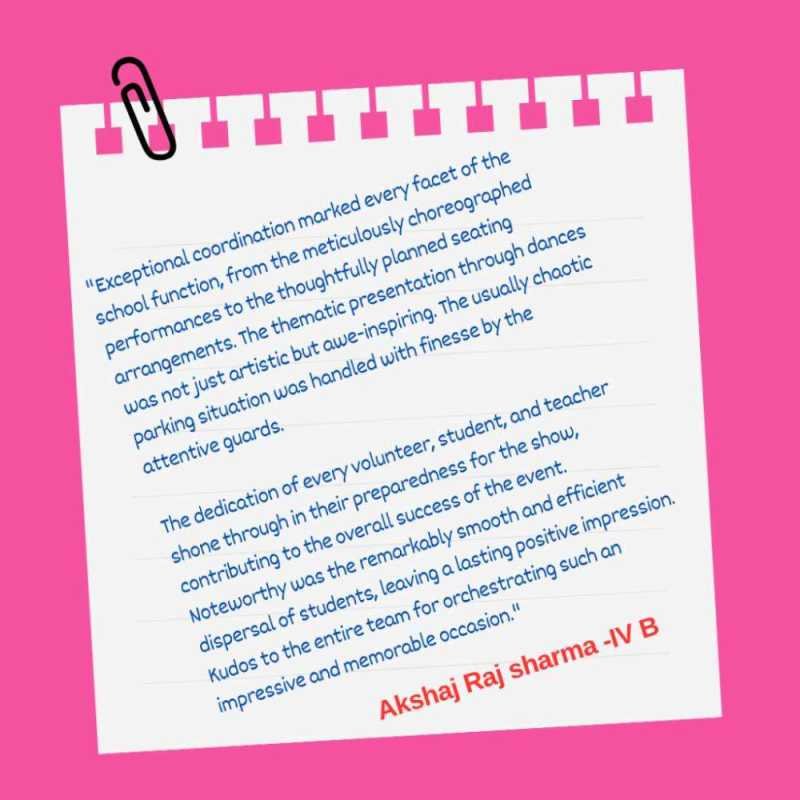 Annual Day Parents Feedback 2023 photo 21
