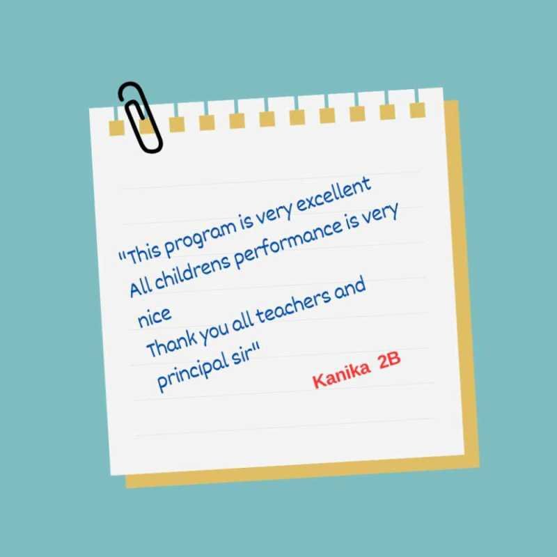 Annual Day Parents Feedback 2023 photo 3