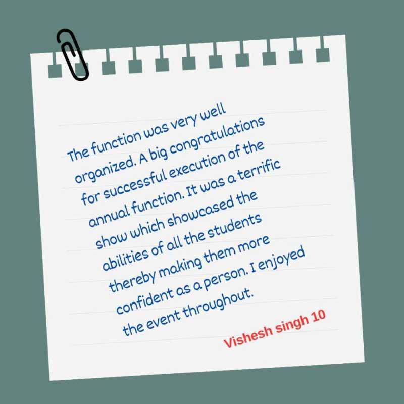 Annual Day Parents Feedback 2023 photo 51