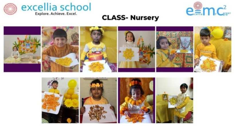 Saraswati Pujan At Excellia School 2022
