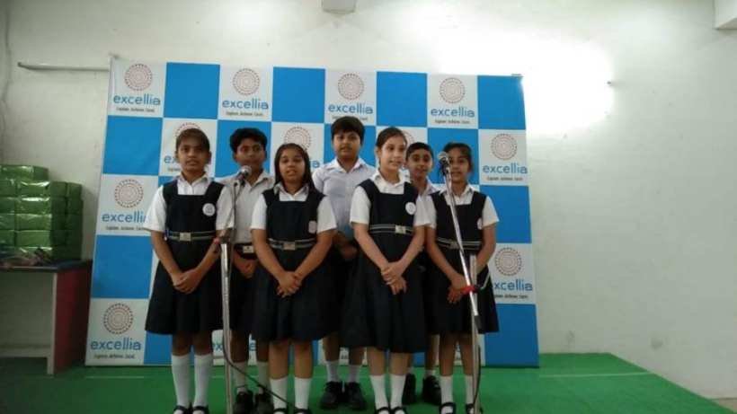 Excellia School Organized an event to honour the para-badminton players