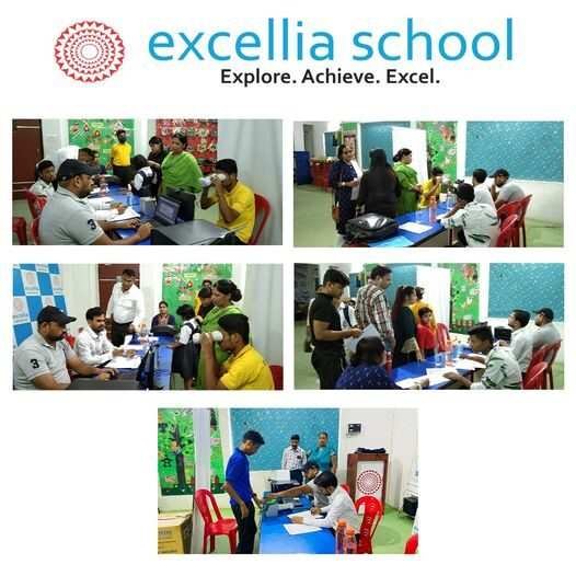 Aadhaar Card Camp in conjunction with Times NIE at Excellia School 2022
