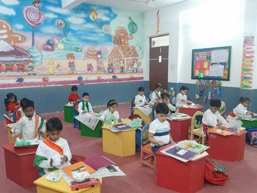 Pre-primary Independence Day Activity at Excellia School 2022