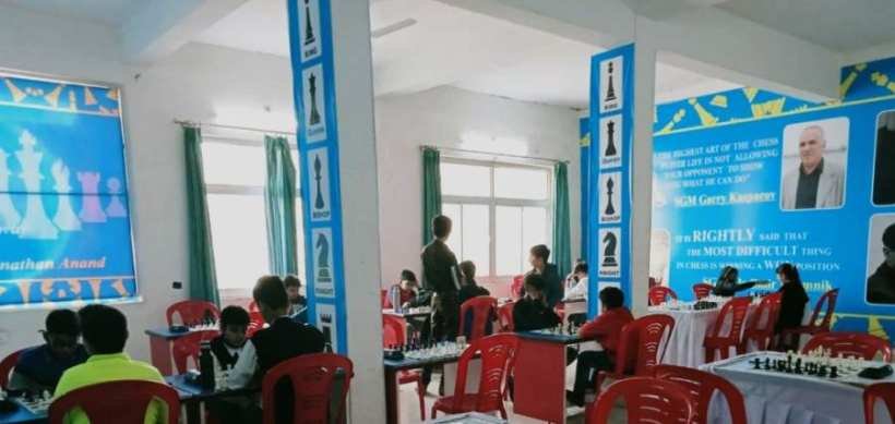 District Chess Tournament at Excellia School