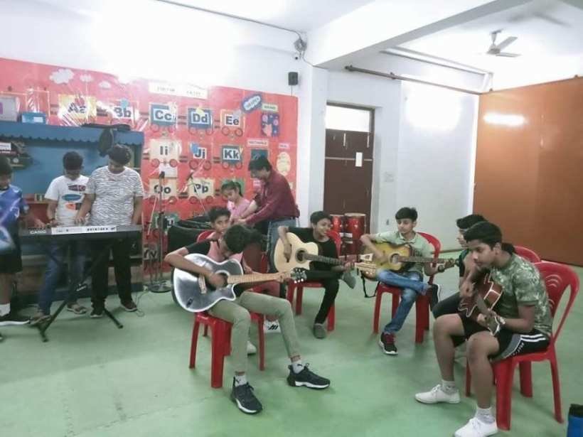 Flagging Off Summer Camp Activities at Excellia
