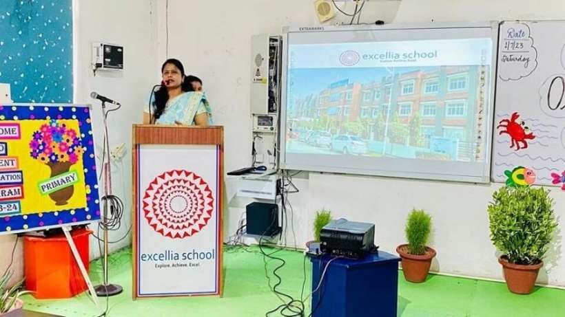 Parents Orientation cum induction program at Excellia School for Pre Primary Section