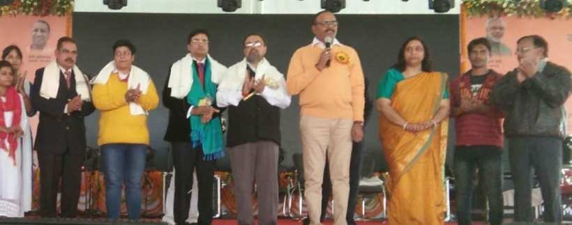 Felicitation of Director- Mr Asheesh Pathak at Lucknow Mahotsav
