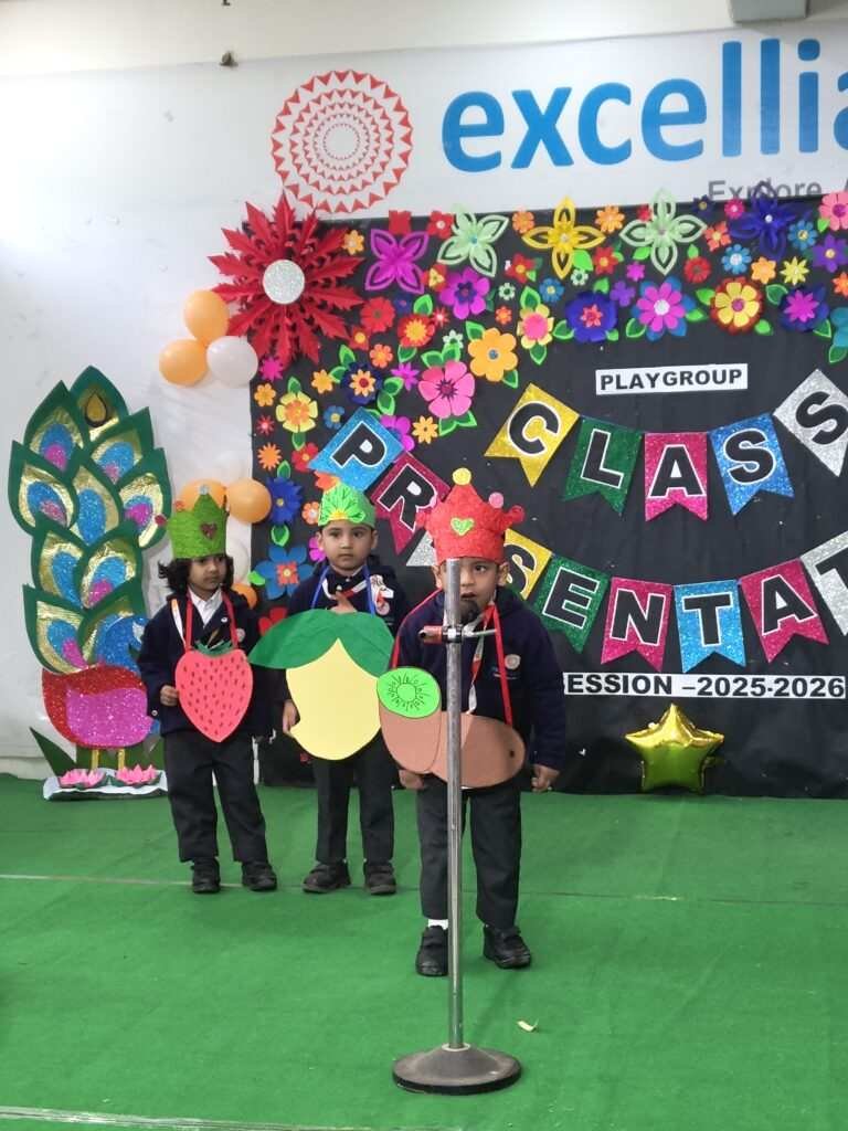 The Class Presentation of Playgroup and Nursery 2026