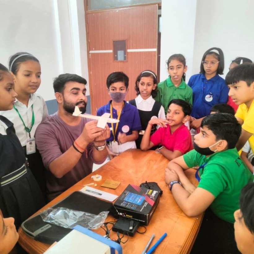 Empowered minds, shaping the future! STEM learning Students in Action
