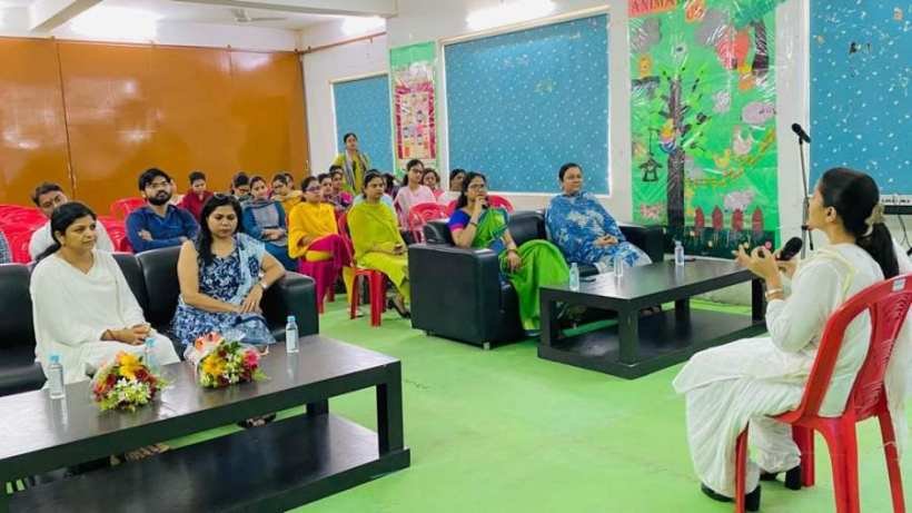 Motivational Session by Brahma kumaris at Excellia