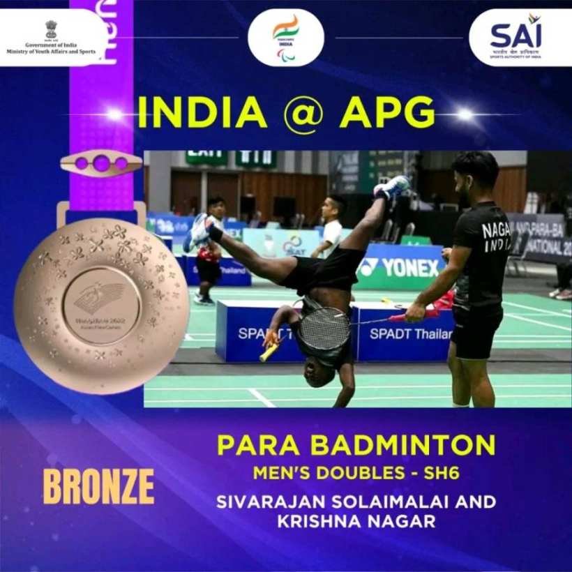 Dominance of Lucknow based Indian Para Badminton players in Hangzhou