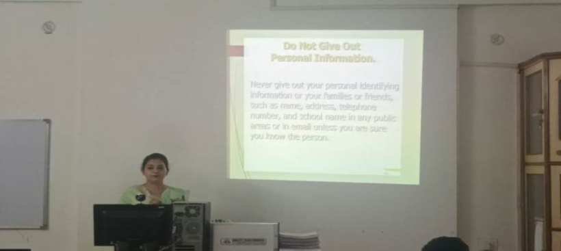 Session on web safety and security