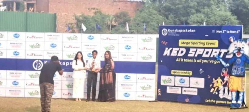 Excellia marking their Presence at Inter School Event