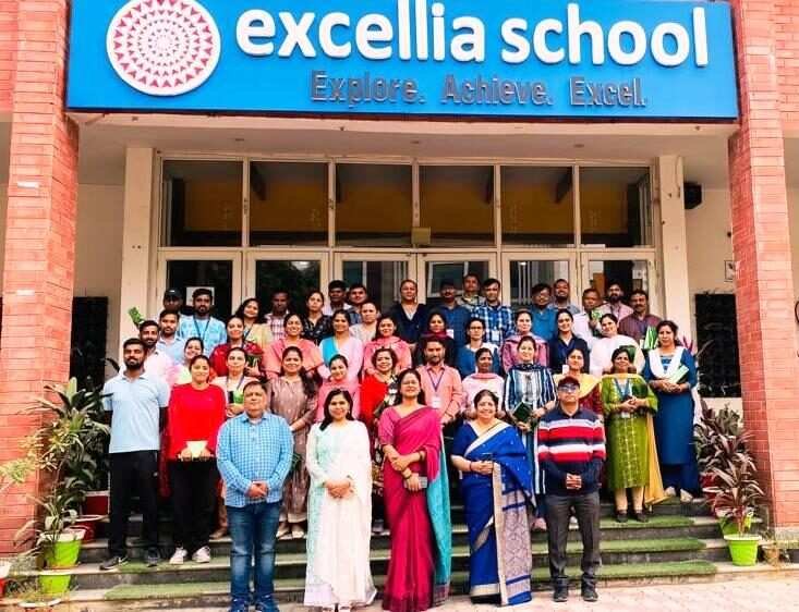 Celebrating the festival of Lights at Excellia