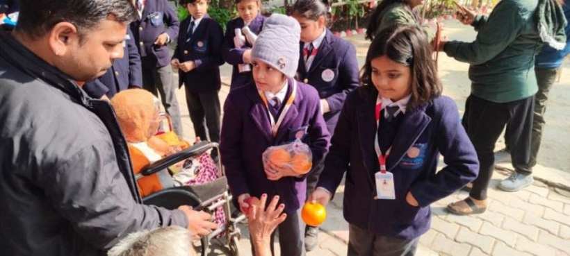 Visit to Old Age Home