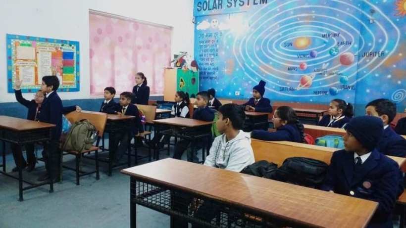 An informative session on Personality Development of Grade 3