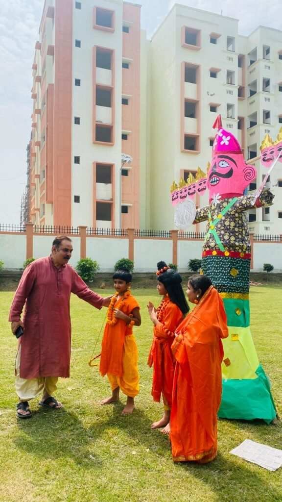 Excellia School celebrated Dussehra