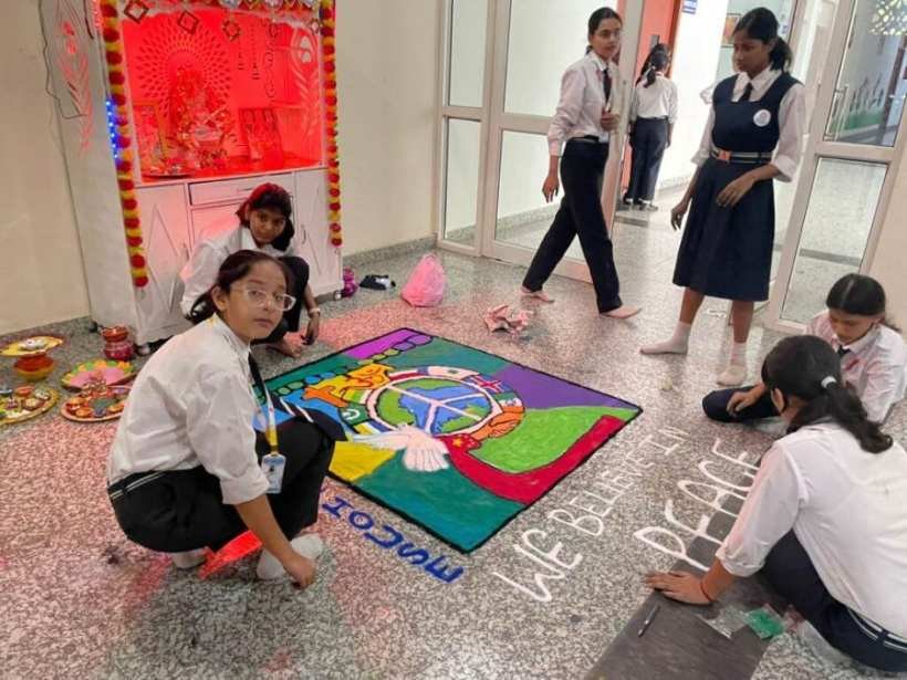 Rangoli Competition Event