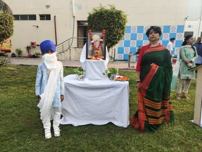 Gurunanak Jayanti Celebration at Excellia School