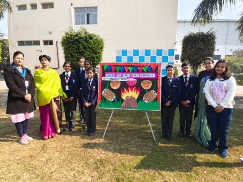 Joyous Lohri Celebration at Excellia School