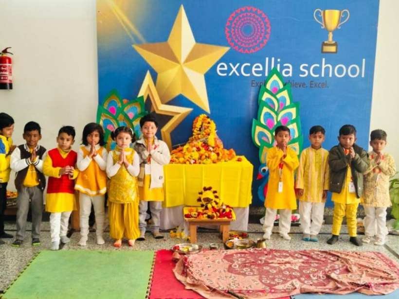 Basant Panchami Celebration in the School