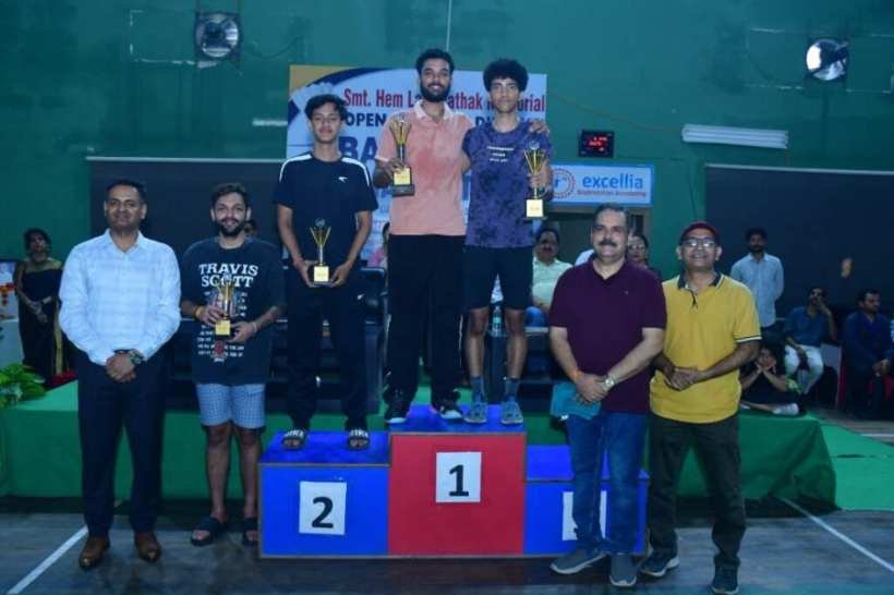 Young shuttlers shine as open badminton tournament concludes