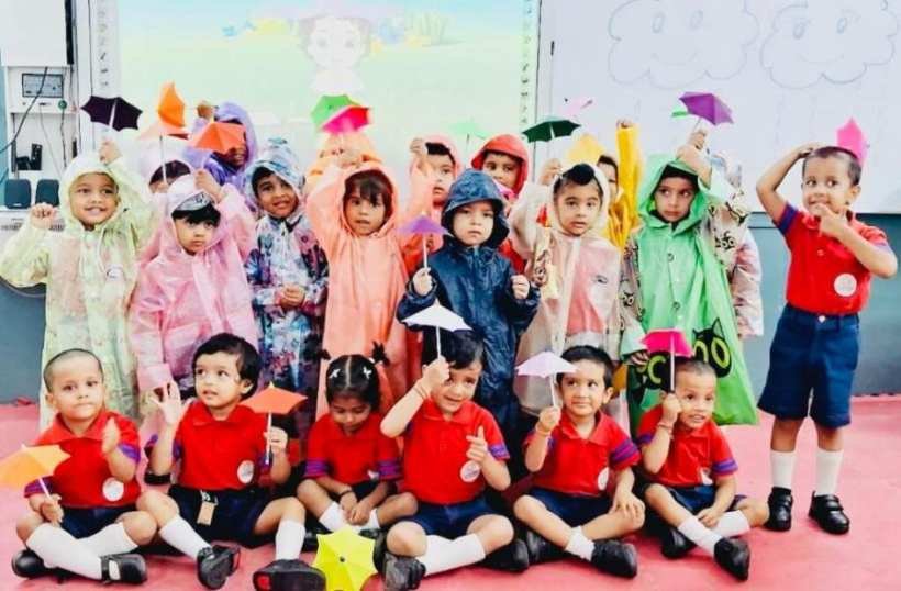 Rainy Day Celebration at Excellia School