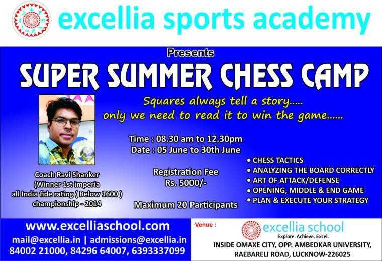 excellia chess summer camp